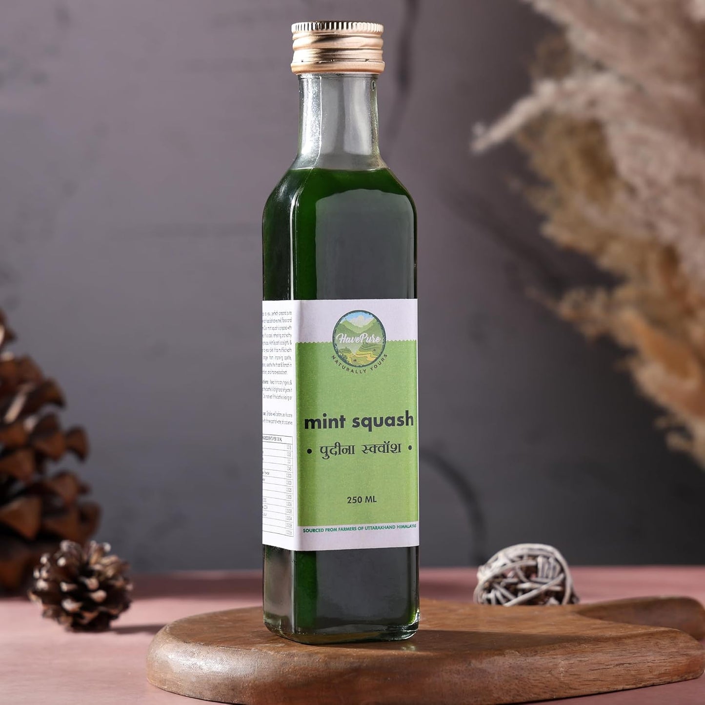 HavePure Mint Squash | Refreshing Herbal Drink Concentrate
