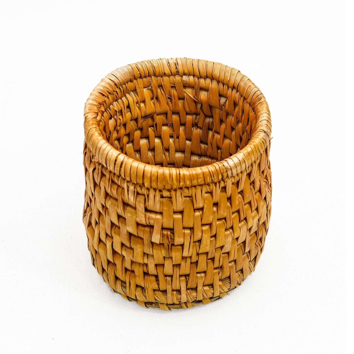 HavePure Handmade Munj Grass Pen Stand – Eco-Friendly Natural Desk Organizer | Durable & Lightweight Stationery Holder for Office, Study Table & Home Décor