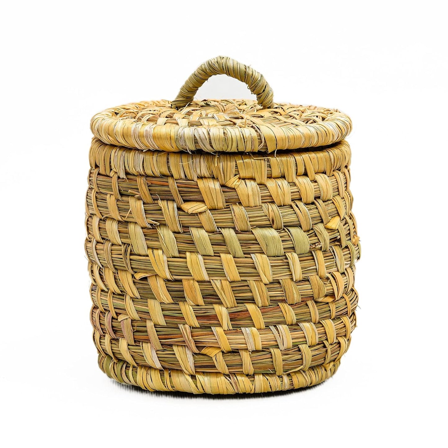 HavePure Munj Grass Multipurpose Storage Container – Eco-Friendly Handmade Organizer | Natural & Sustainable Basket for Home, Kitchen & Office | Lightweight & Durable Décor & Storage Box