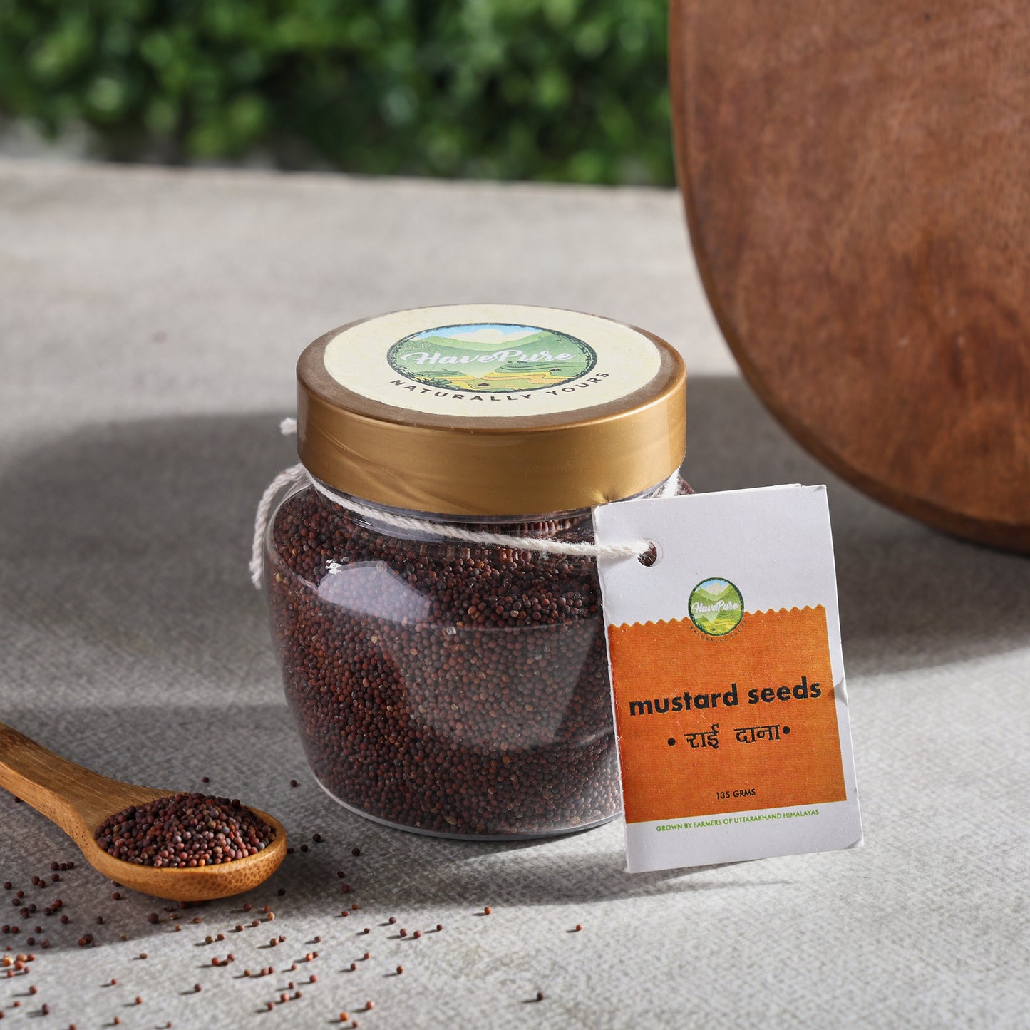 Mustard Seeds (Rai Dana) β Naturally Grown in Uttarakhand | 135g