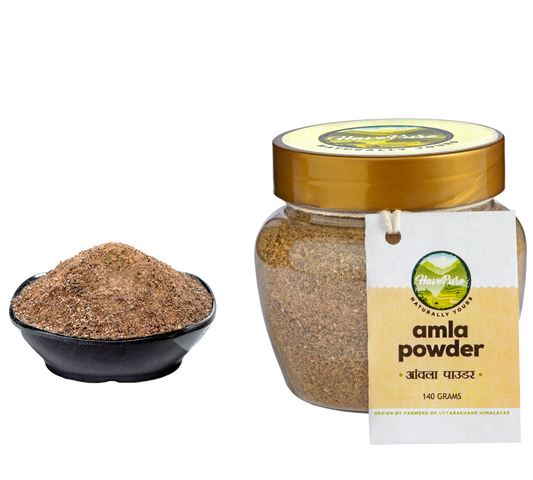 Pure Amla Powder – 140g | Natural Vitamin C Superfood | Grown in Uttarakhand Himalayas