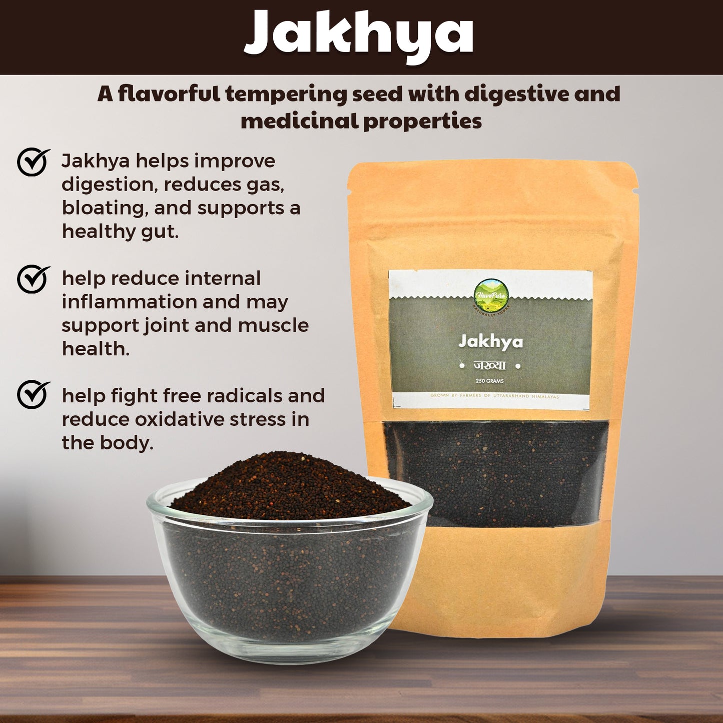 Jakhya Seeds (Cleome Viscosa) β Himalayan Tadka Spice