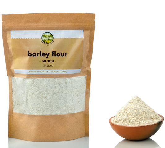 Barley Flour (Jau Atta) – Stone-Ground & Fiber-Rich | 750g