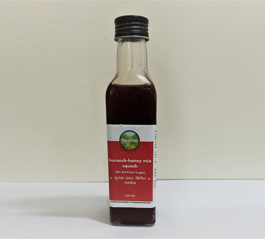 Buransh Honey Mix Squash – Natural Rhododendron & Honey Blend – 250 ML