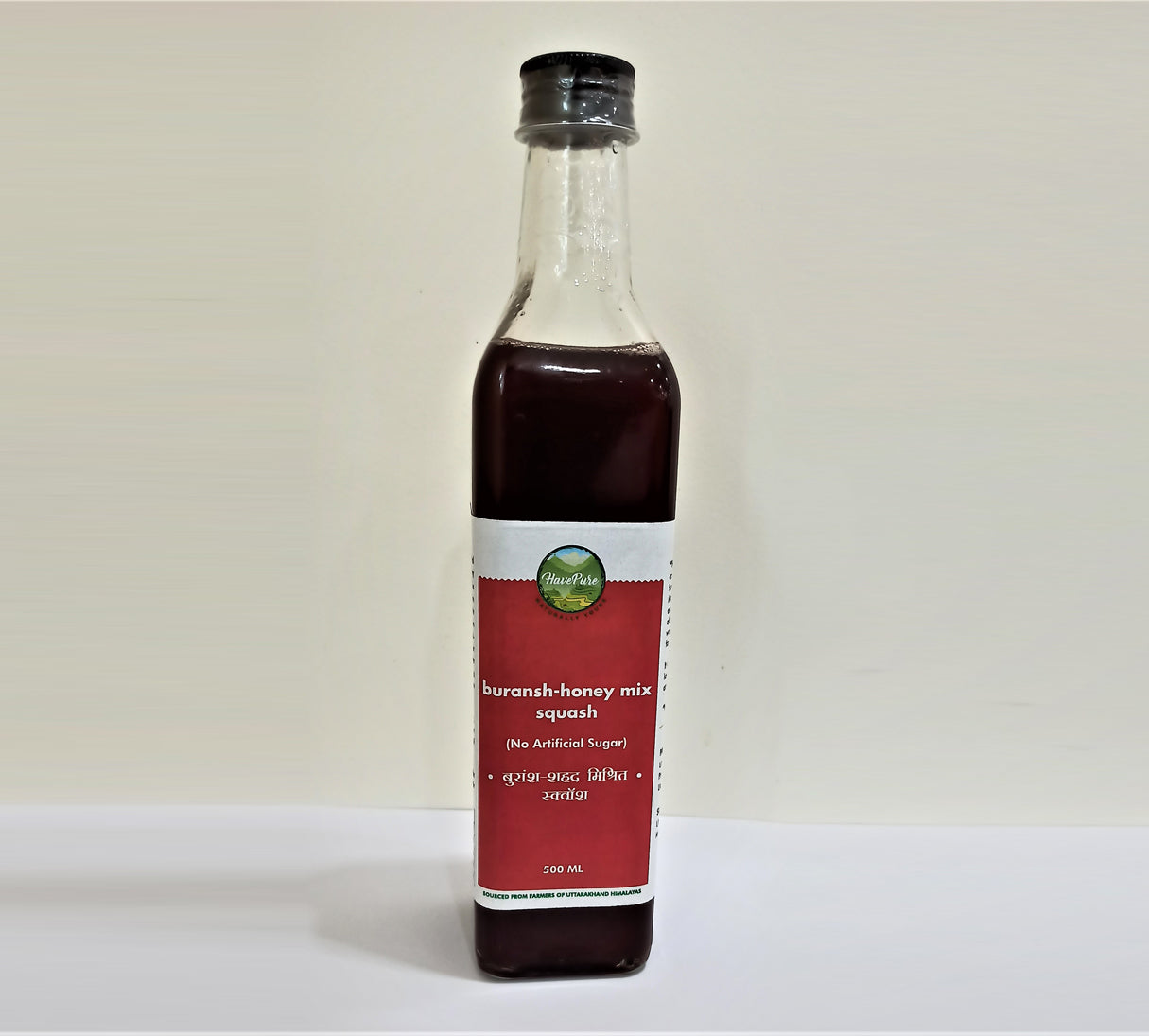 Buransh Honey Mix Squash β Natural Rhododendron & Honey Blend β 250 ML