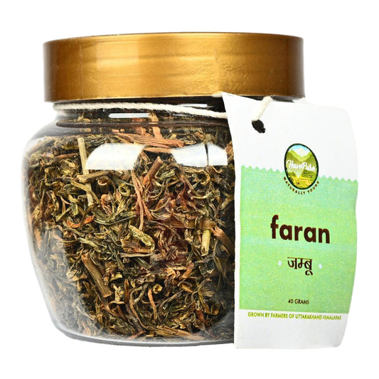 Faran (Jamboo) – Himalayan Aromatic Herb for Tempering | 40g