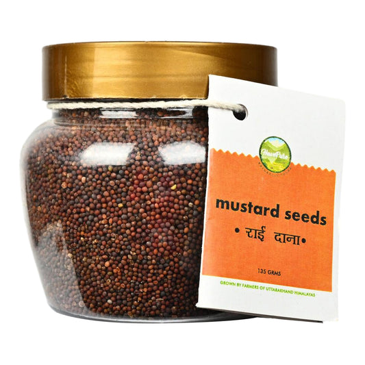 Mustard Seeds (Rai Dana) – Naturally Grown in Uttarakhand | 135g