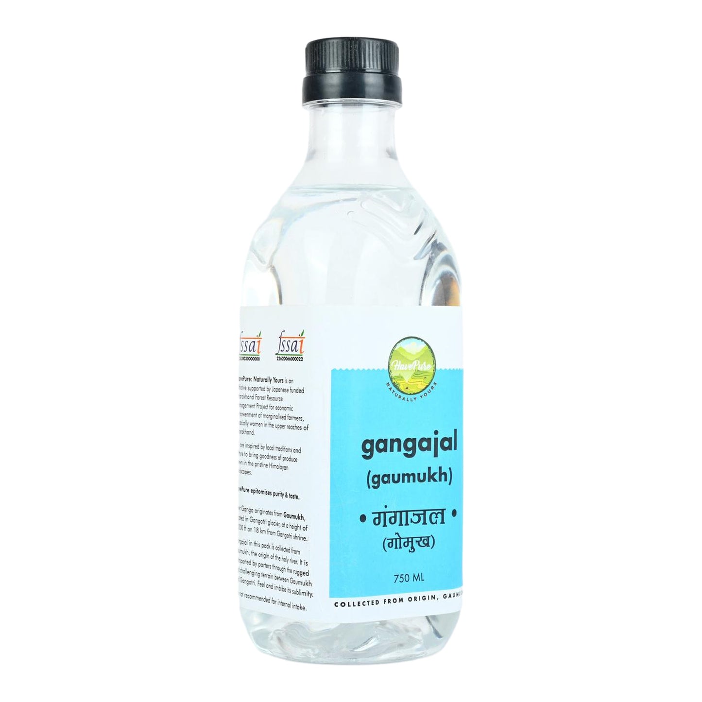 Gangajal from Gaumukh β Pure Holy Water for Puja (750 ML)