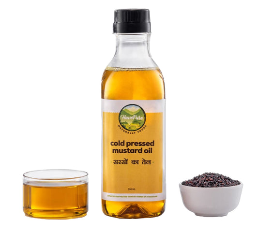 Cold Pressed Mustard Oil – Pure & Natural
