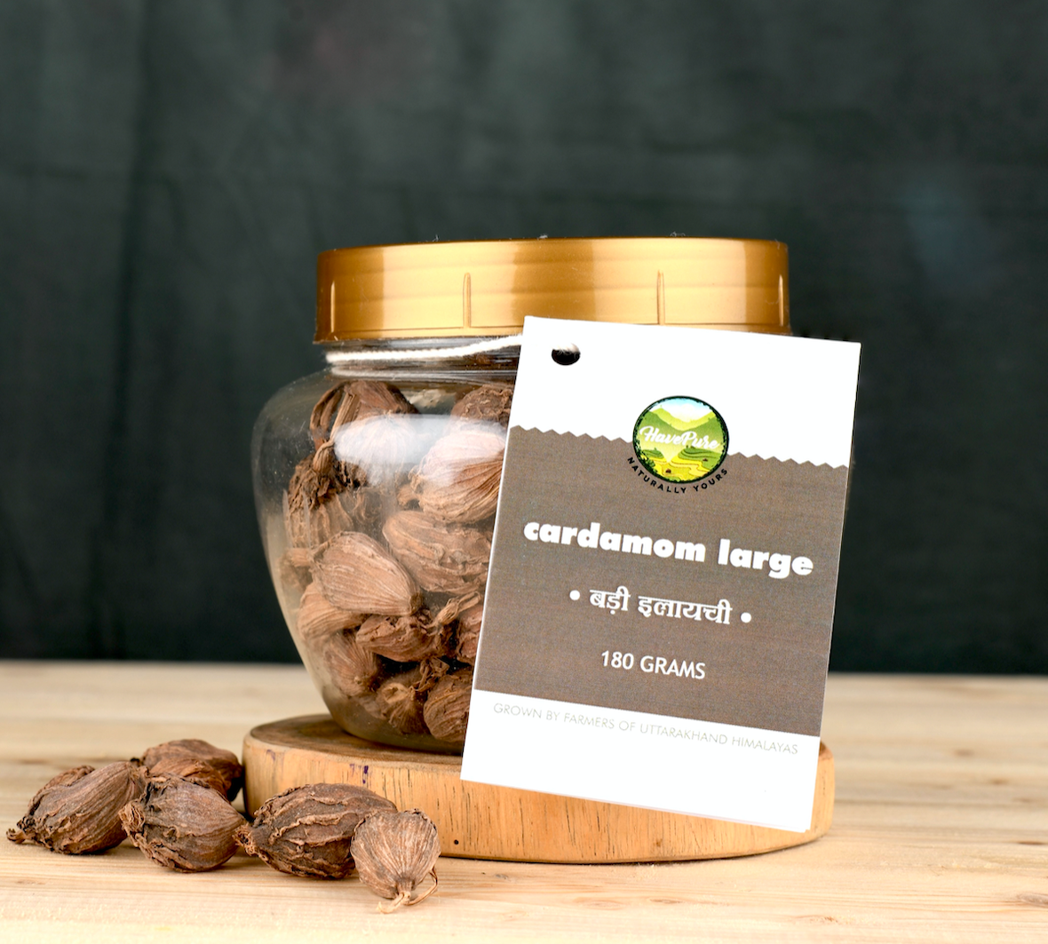 Premium Himalayan Large Cardamom (Badi Elaichi) β 180g