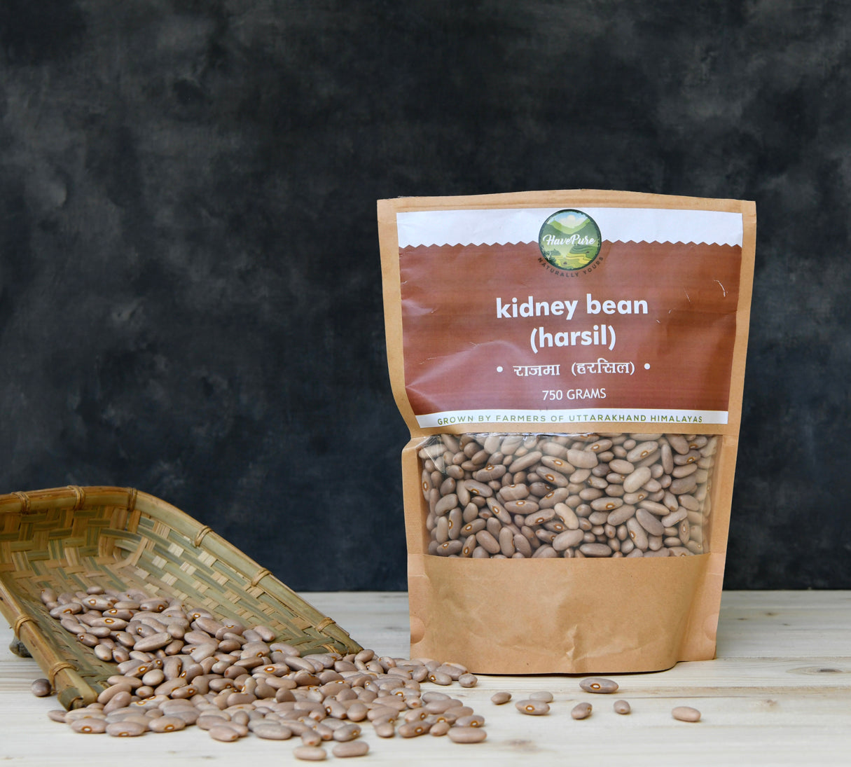 Harsil Kidney Beans (Rajma) β 750g | Naturally Grown in the Himalayan Valleys of Uttarakhand