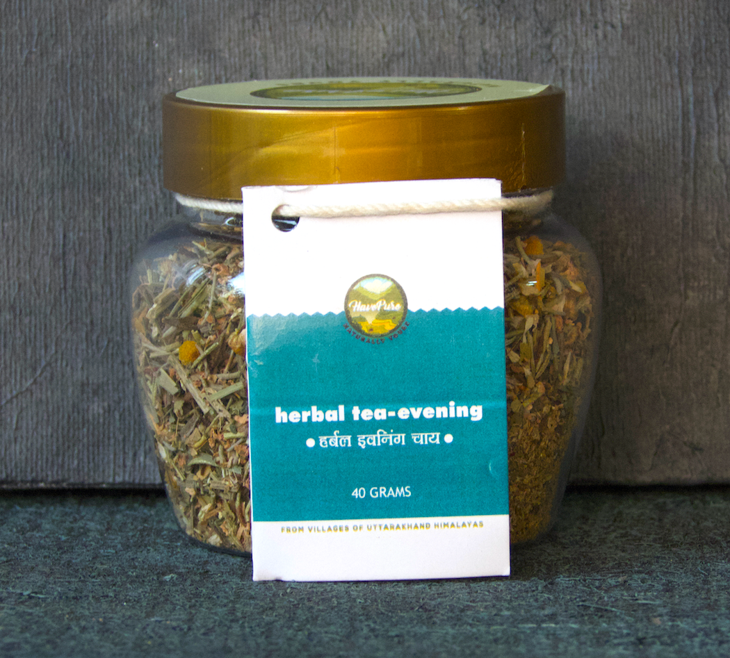HavePure Evening Herbal Tea – 40g | Relaxing Caffeine-Free Blend for Stress Relief & Calm Sleep