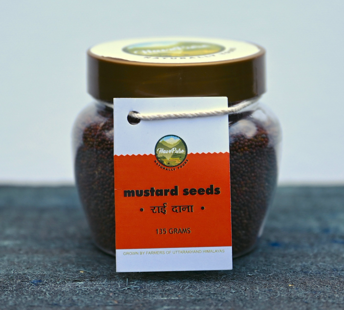 Mustard Seeds (Rai Dana) β Naturally Grown in Uttarakhand | 135g