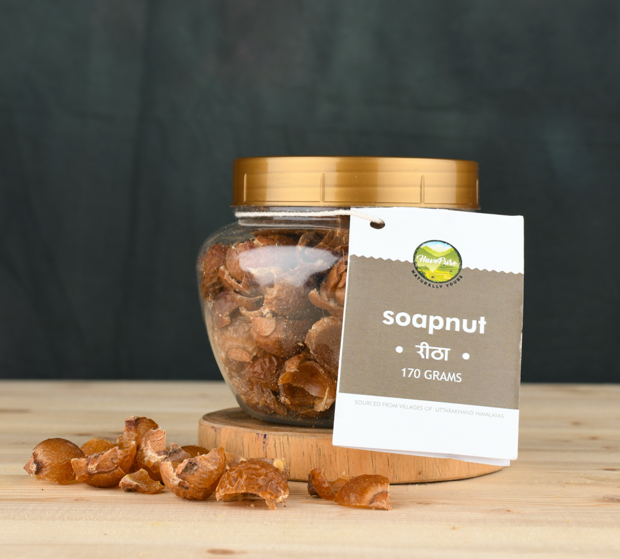 HavePure Soapnut (Reetha) β 170g | Natural Cleanser for Hair, Skin & Laundry
