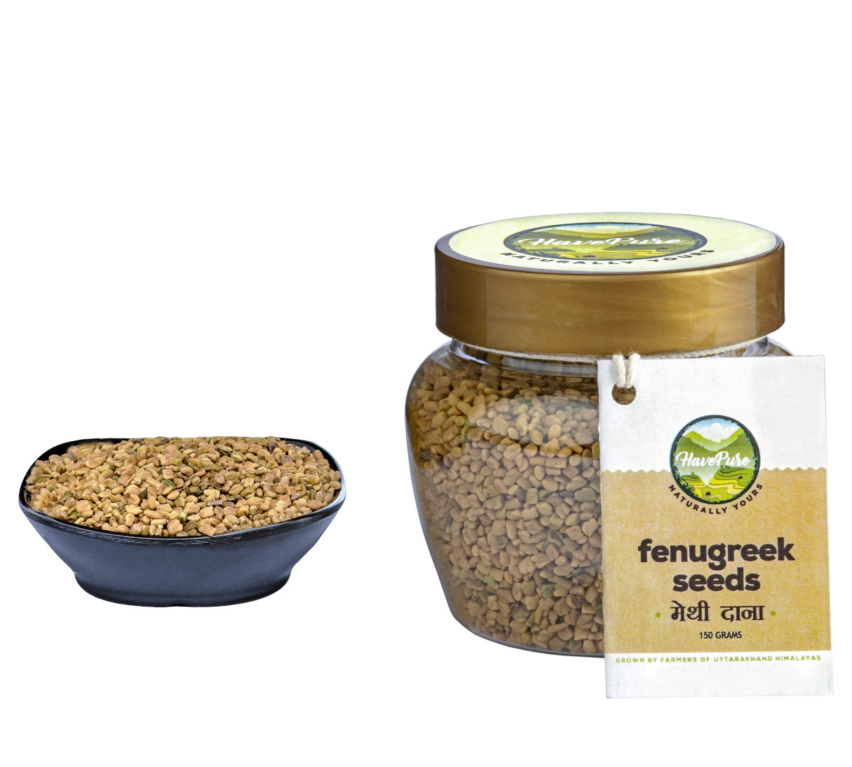 Natural Fenugreek Seeds β Aromatic & Nutritious | 150g