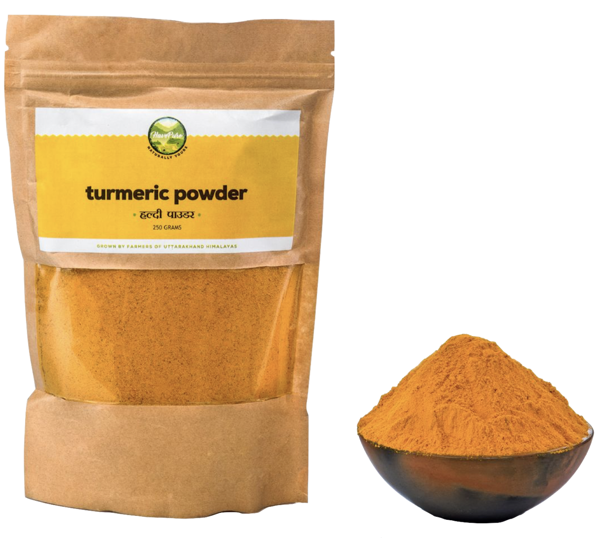 High Curcumin Turmeric Powder β 100% Natural & Stone-Ground | 100g