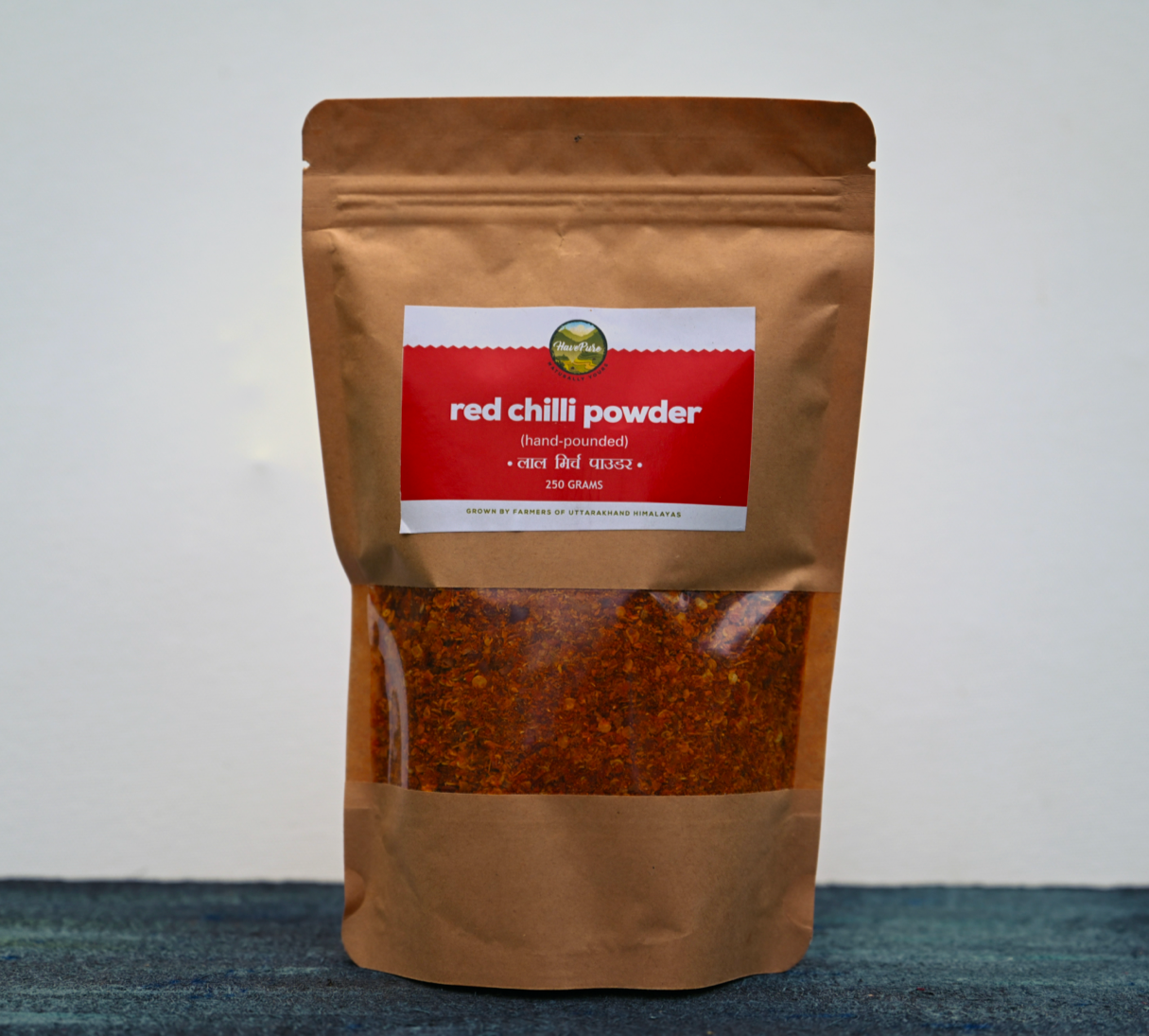 Hand-Pounded Red Chilli Powder β 250g | Farm Fresh from Uttarakhand