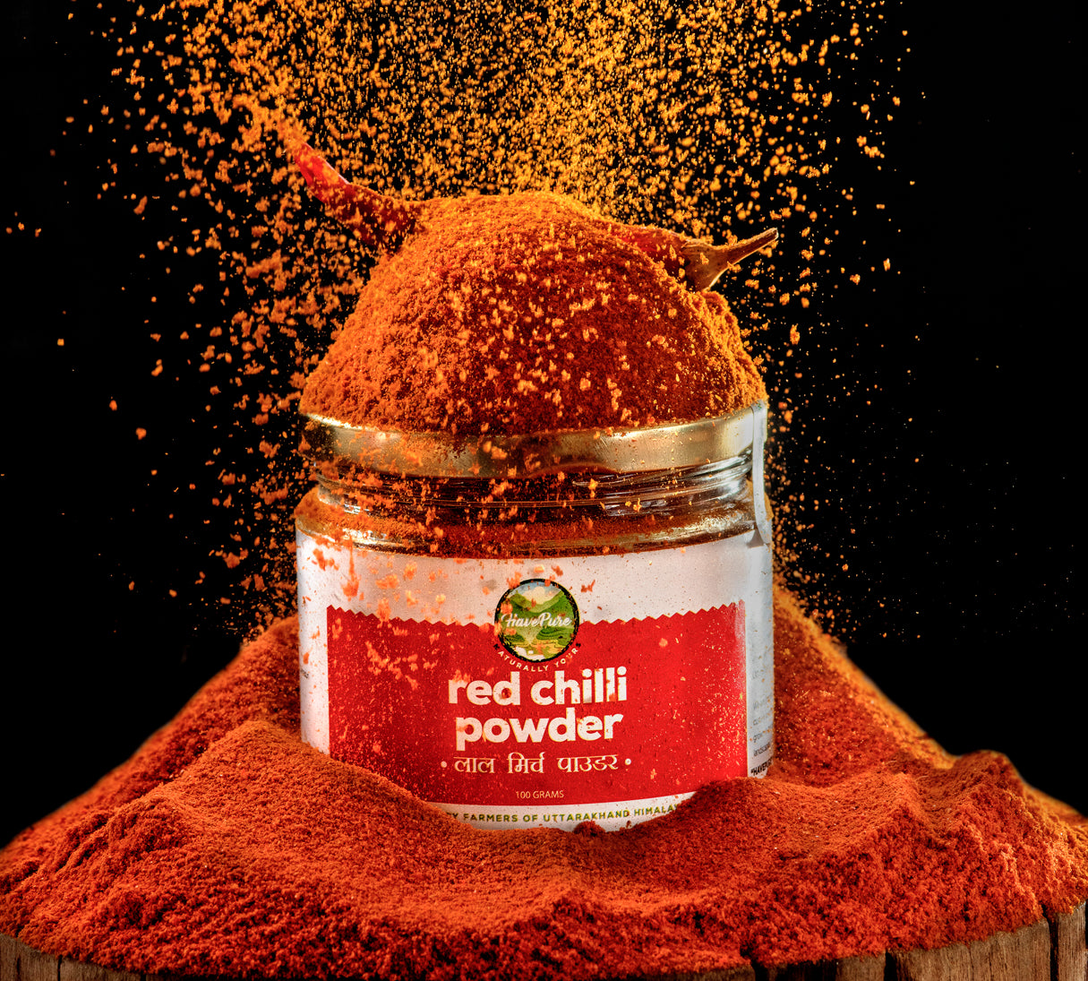 Premium Red Chilli Powder β Naturally Grown at High Altitudes | 100g