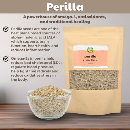 Natural Perilla Seeds (Bhangjeera) – Omega-Rich Superfood from Uttarakhand | 250g