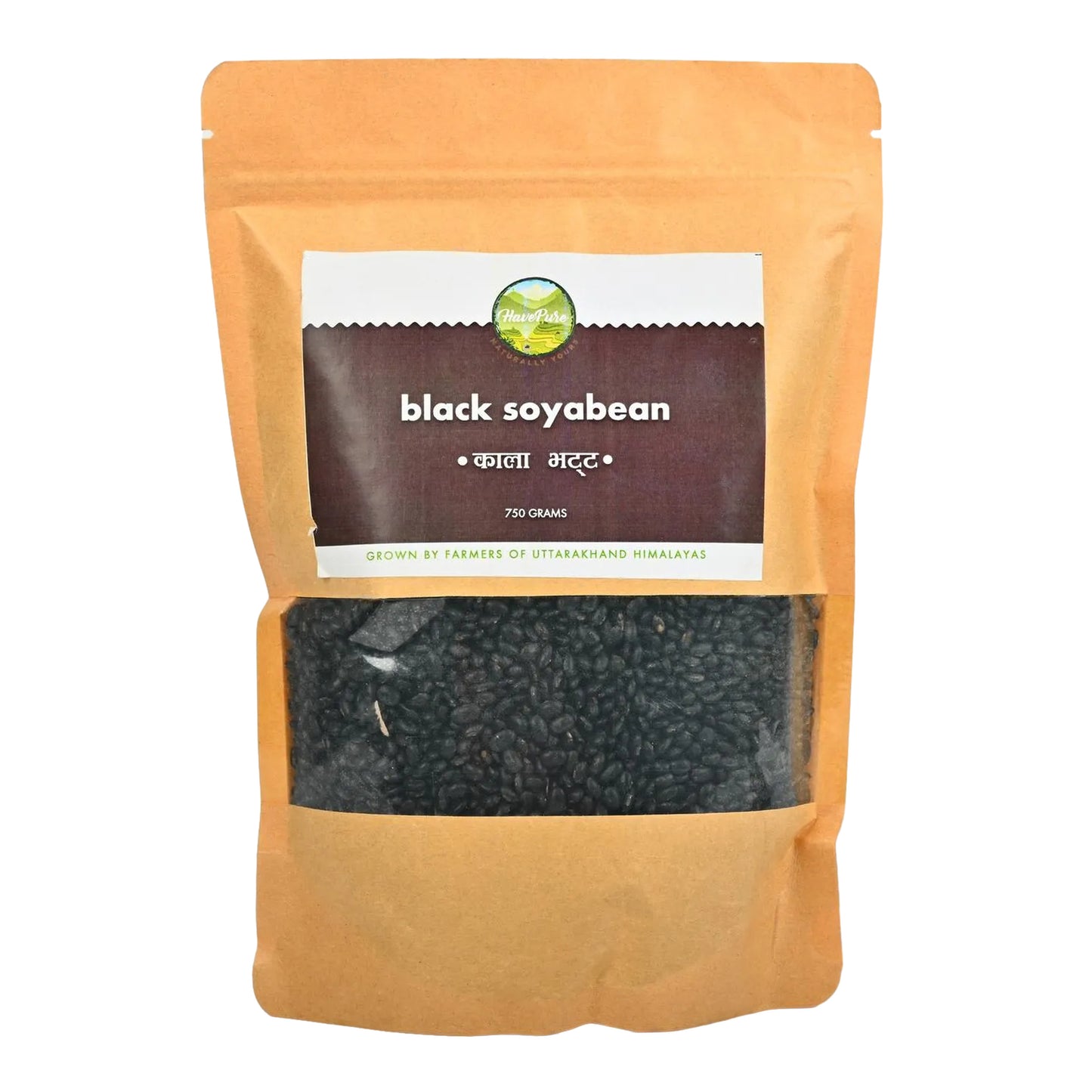 Black Soyabean – 750g | Himalayan Organic Pulse | Rich in Protein, Fiber & Antioxidants