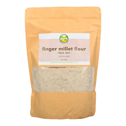Finger Millet Flour (Mandua Atta) – Gluten-Free & Stone-Ground | 750 Gram