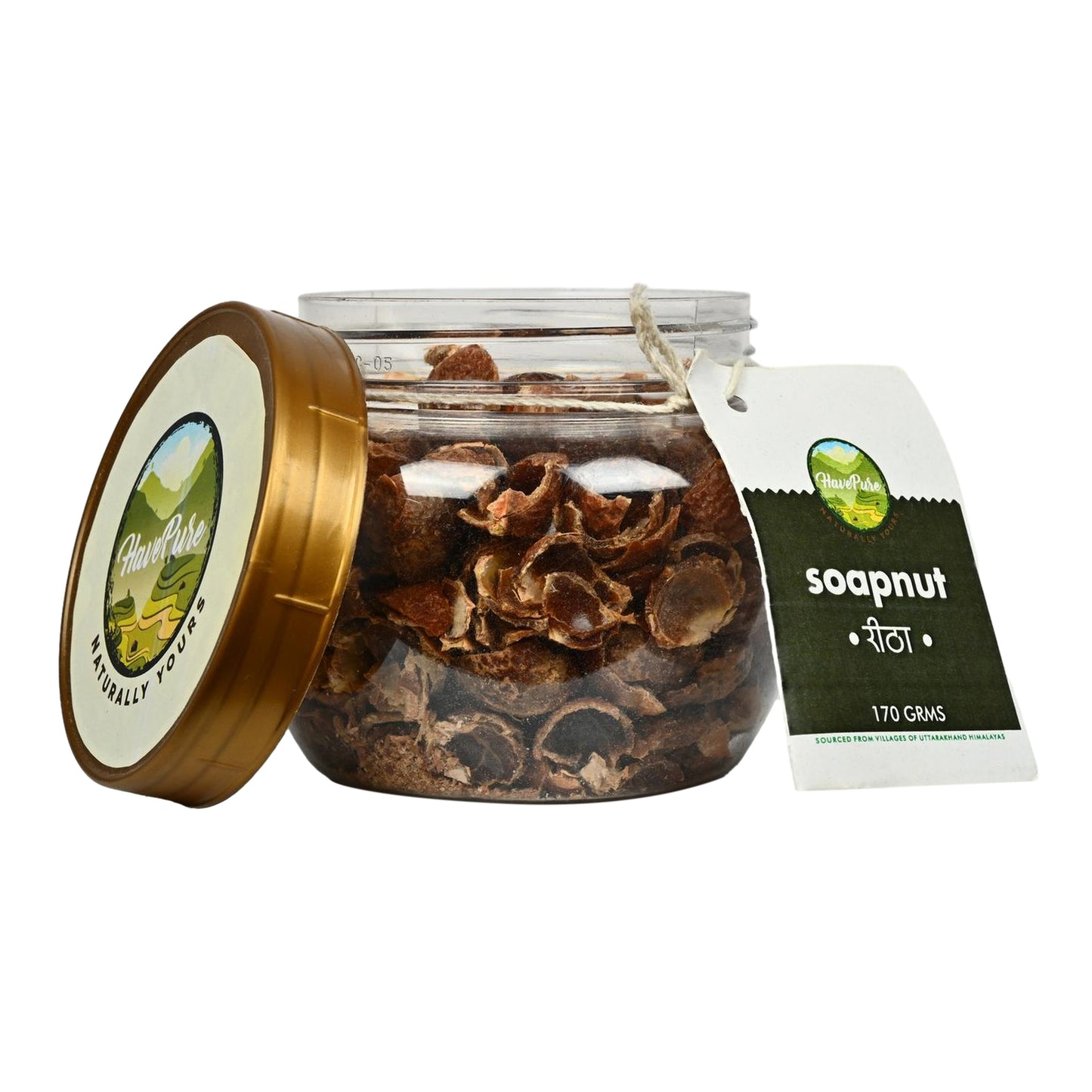 HavePure Soapnut (Reetha) – 170g | Natural Cleanser for Hair, Skin & Laundry