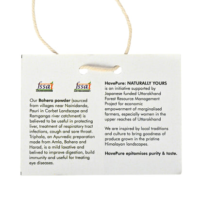 HavePure Baheda Powder – 90g | Ayurvedic Respiratory & Liver Health Support | Handcrafted in Uttarakhand